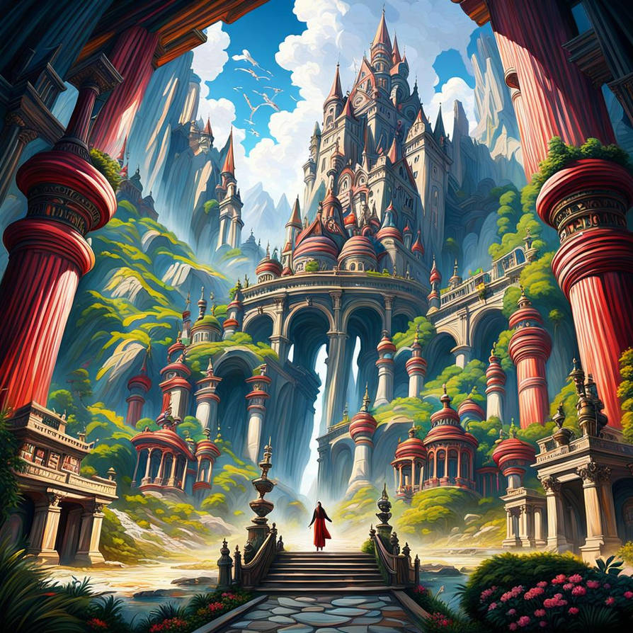 Temple Interior by SvetTheFallen on DeviantArt