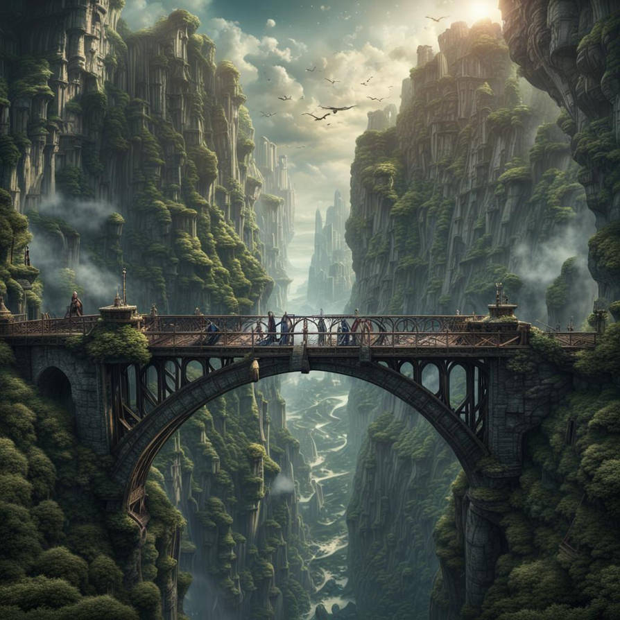 Bridge Between Worlds by SvetTheFallen on DeviantArt