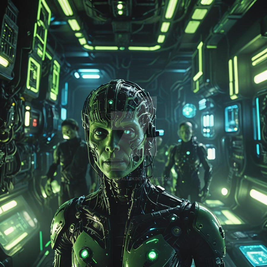 Exploding Borg Drone Borg Drones by SvetTheFallen on DeviantArt