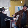 Zorro and Hunter Face-Off