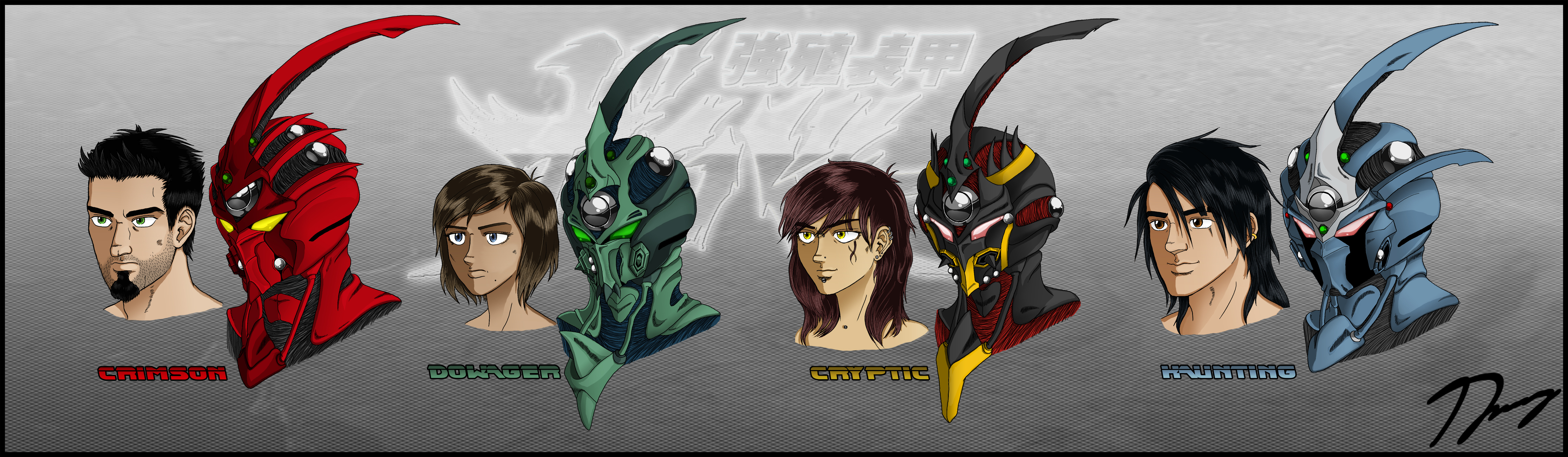 The Guyver PD: Bio Boosted Cast