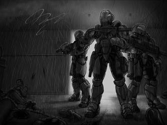 Halo-Ween 2021: Standing in the Rain