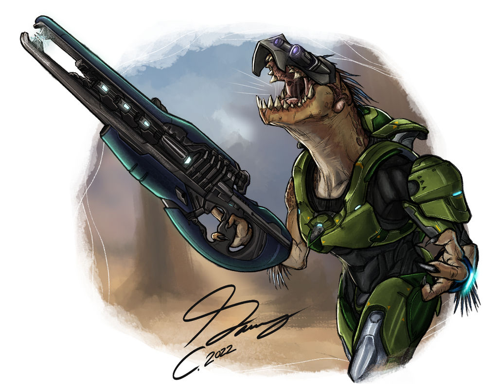 Commission: RReach76's Jackal by Guyver89 on DeviantArt