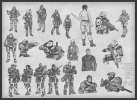 2023 Halo Sketches