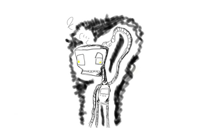 Confused robot