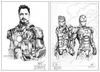 Iron Man Art Trade