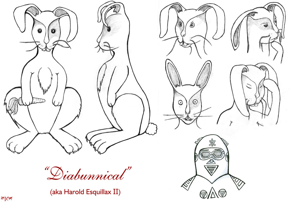 Diabunnical Character Design