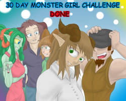 monster girl challenge 30 Celebrate Monster Girls