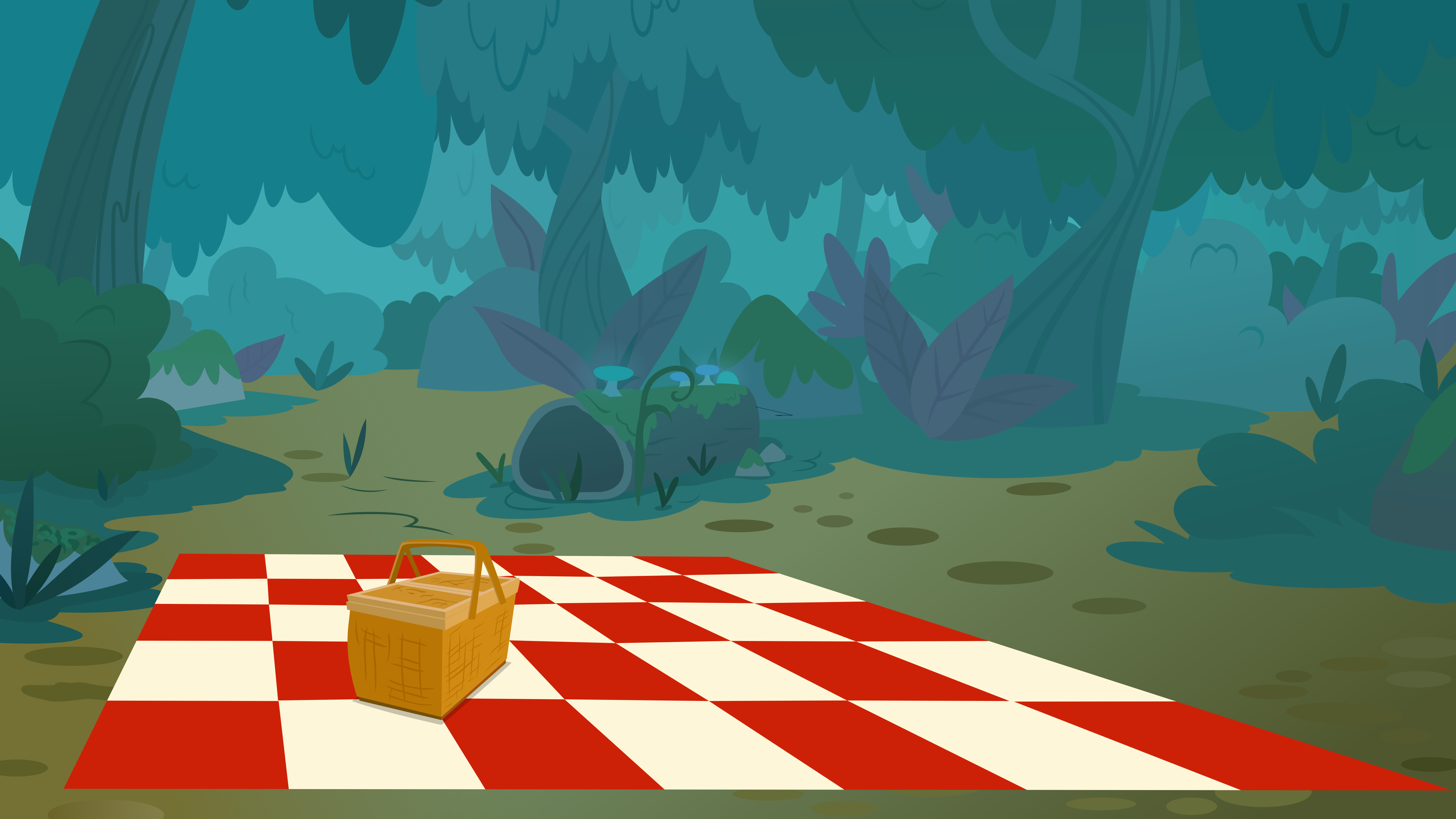 Picnic in the Forest (background) by inaactive on DeviantArt Picnic in the Forest (background) by inaactive on DeviantArt