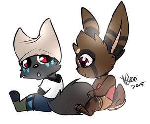 Baby fluffs by NixenSiBrat