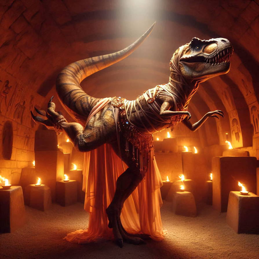 Rex Dancer T-Rex Belly Dancer by SirFlopsAlot94 on DeviantArt