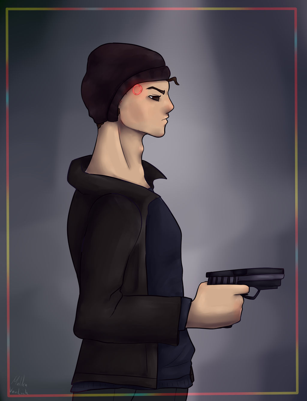 Connor is a Deviant Detroit: Become Human by MalikaVan-Luck on DeviantArt