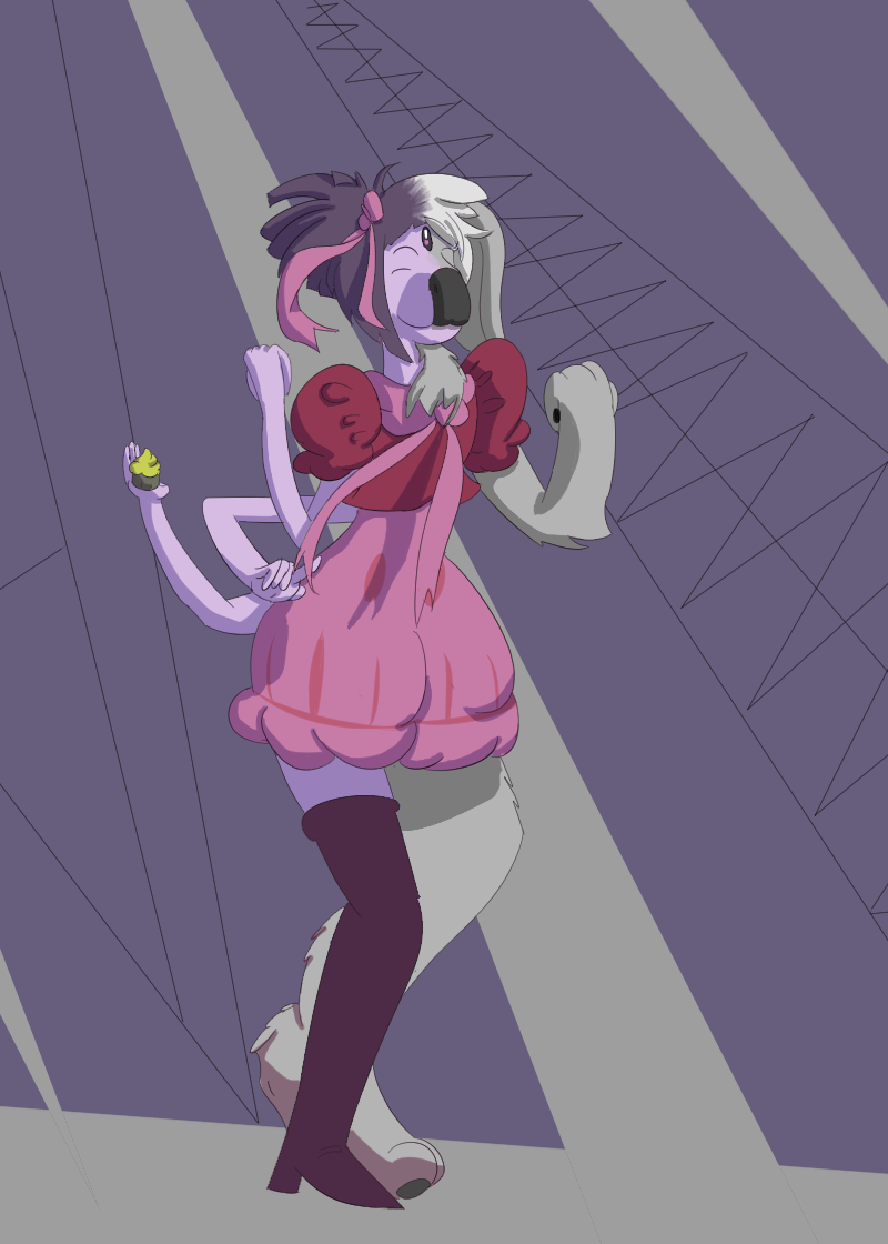 Character TF a day - Muffet by DustyError on DeviantArt