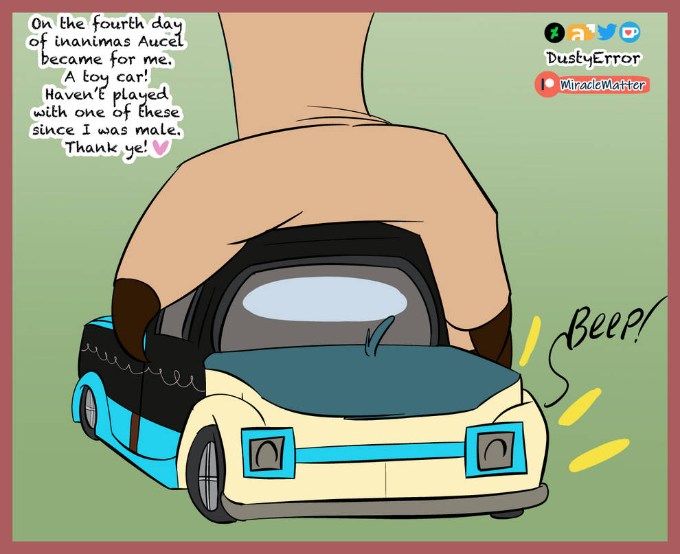 Toy Car 12 Days Of Inanimate 2020 By Dustyerror On Deviantart