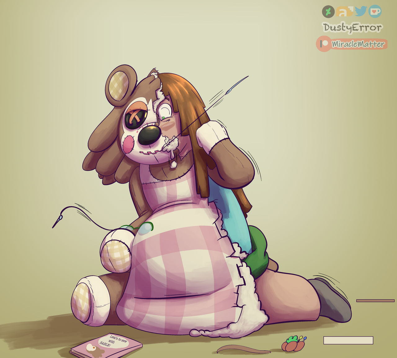 Sew Deviantart Learn to sew with Sable! by DustyError on DeviantArt