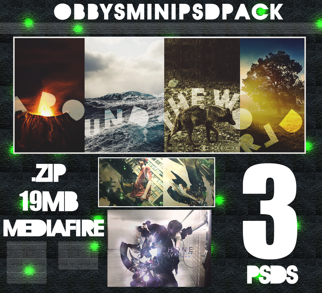 Mini psd pack