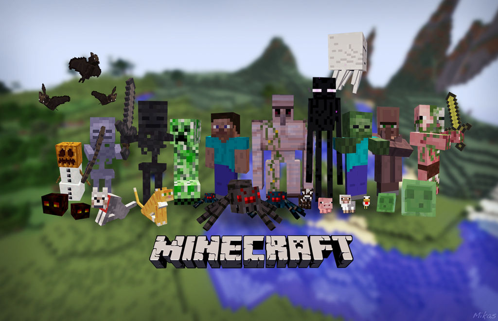 Minecraft Wallpaper V2 Updated By Mikasda On Deviantart