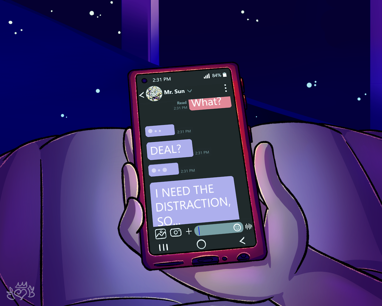 Deviantart Red Texting CH 26 Texting a Robot by XJunjoX on DeviantArt