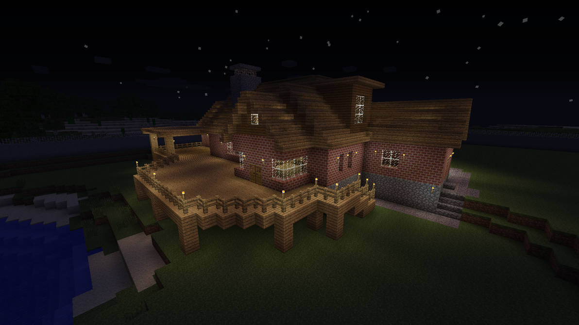 Compact Mountain House In Minecraft By Kimax89 On DeviantArt compact-mountain-house-in-minecraft-by-kimax89-on-deviantart