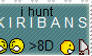 Kiriban Hunter Stamp