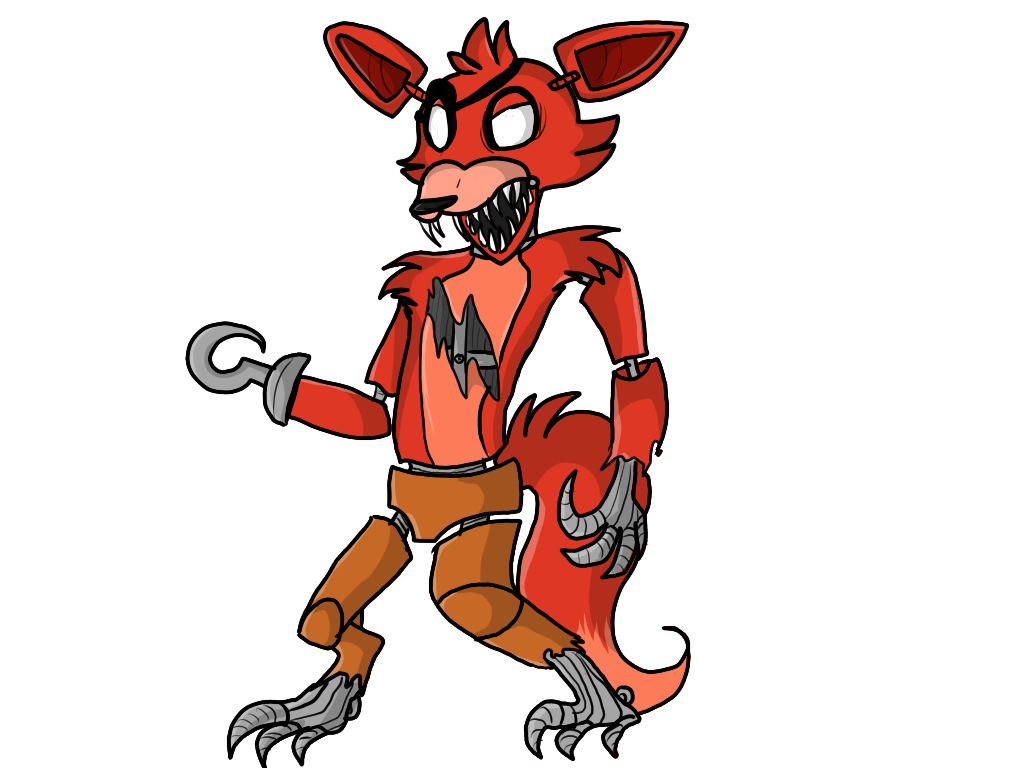 FNAF - Withered Foxy by BootsDotEXE on DeviantArt