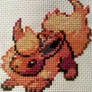 Gotta stitch 'em all - #136 Flareon