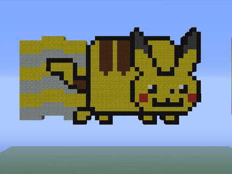 Pikachu Nyan cat