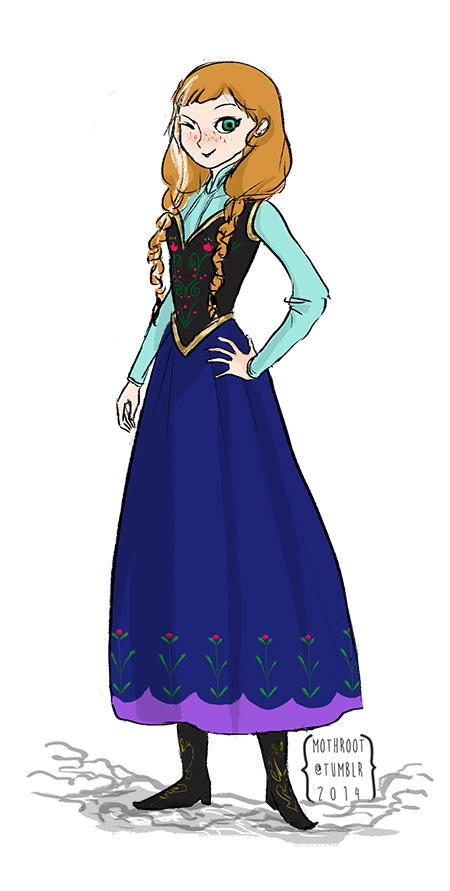 Anna Spring Character Anna by essenceofmothroot on DeviantArt