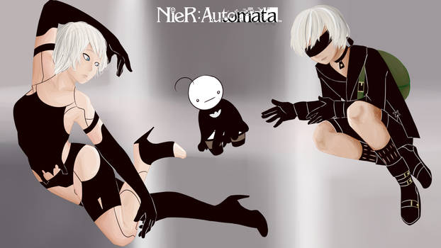 Nier: Automata, with Sup Guy