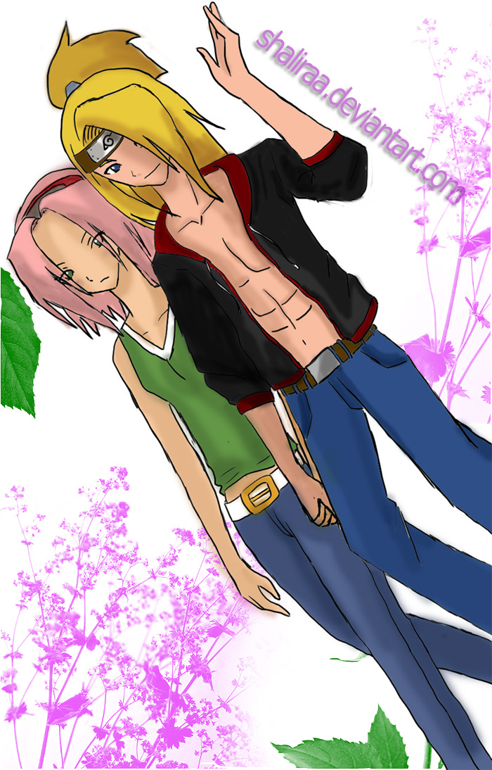 Deidara and Sakura's Happy End