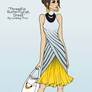 Threadfin Butterflyfish Dress