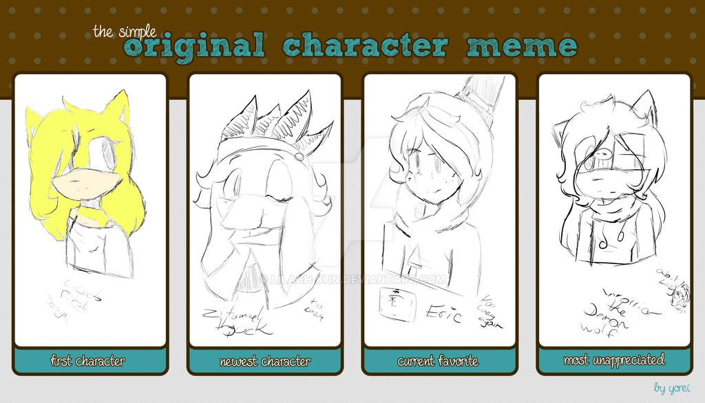 Simple Animation Oc Simple Oc Meme by Lilach-kun on DeviantArt