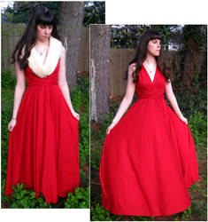 Red Convertible dress