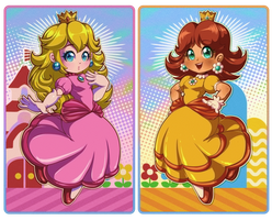 Peach n' Daisy