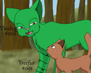 Zamias Region Poke'mon #001 And # 002