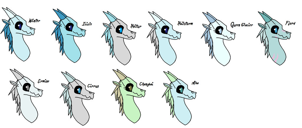 Simple Icewing IceWing Guide by LeenaTanukii on DeviantArt