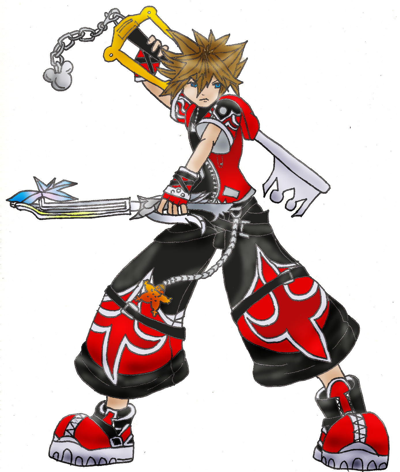 Sora's Valor Form by Arichan16 on DeviantArt