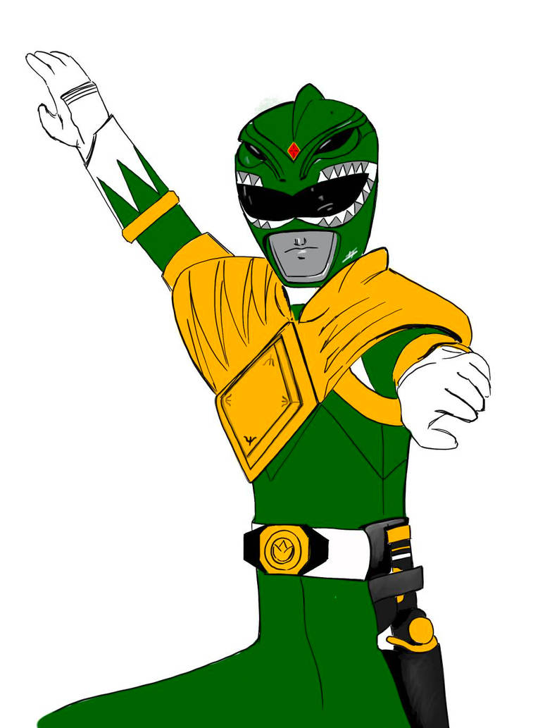Green Ranger DIGITAL by bobbydigitalboy on DeviantArt