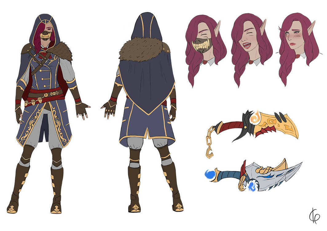 Character Sheet Commission by ymslwn on DeviantArt