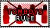 Tomboys Stamp