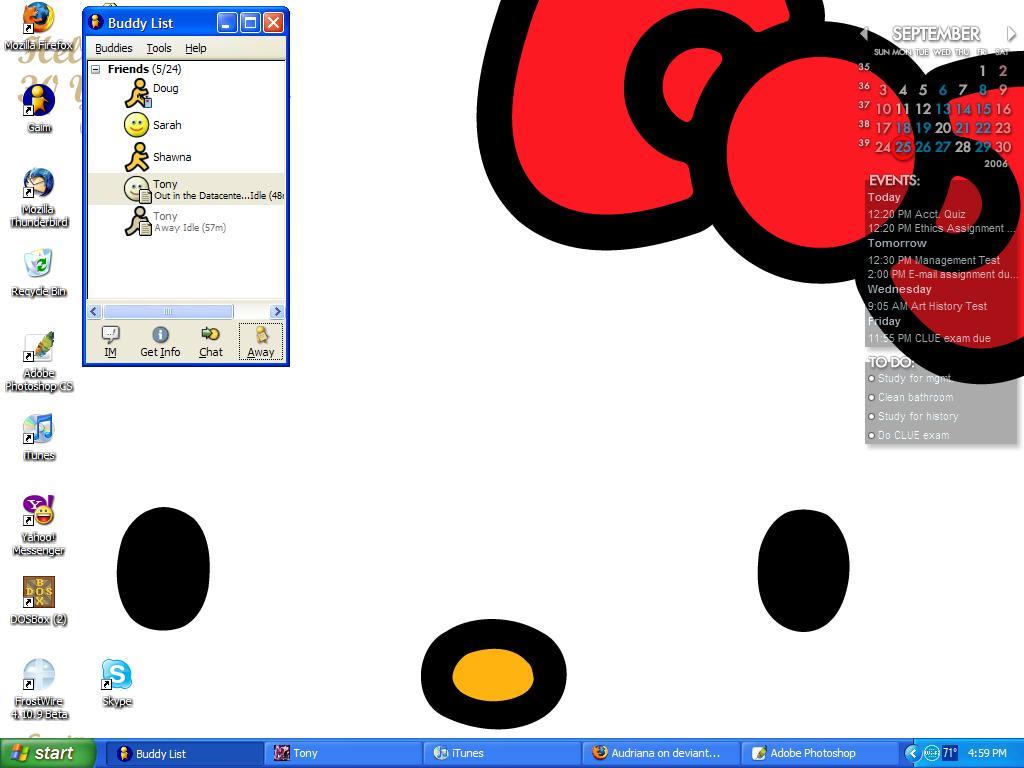 My desktop