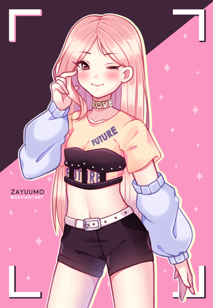 Fanart|Rose|BLACKPINK by zayuumo on DeviantArt