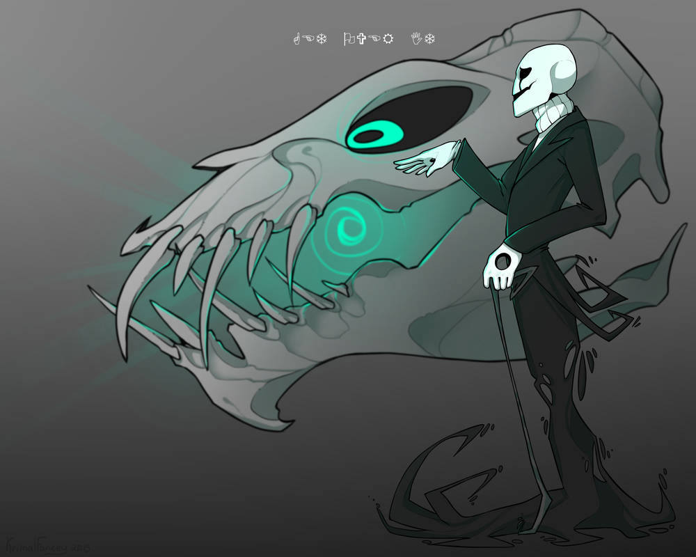 W.D. Gaster by KrimalFancey on DeviantArt