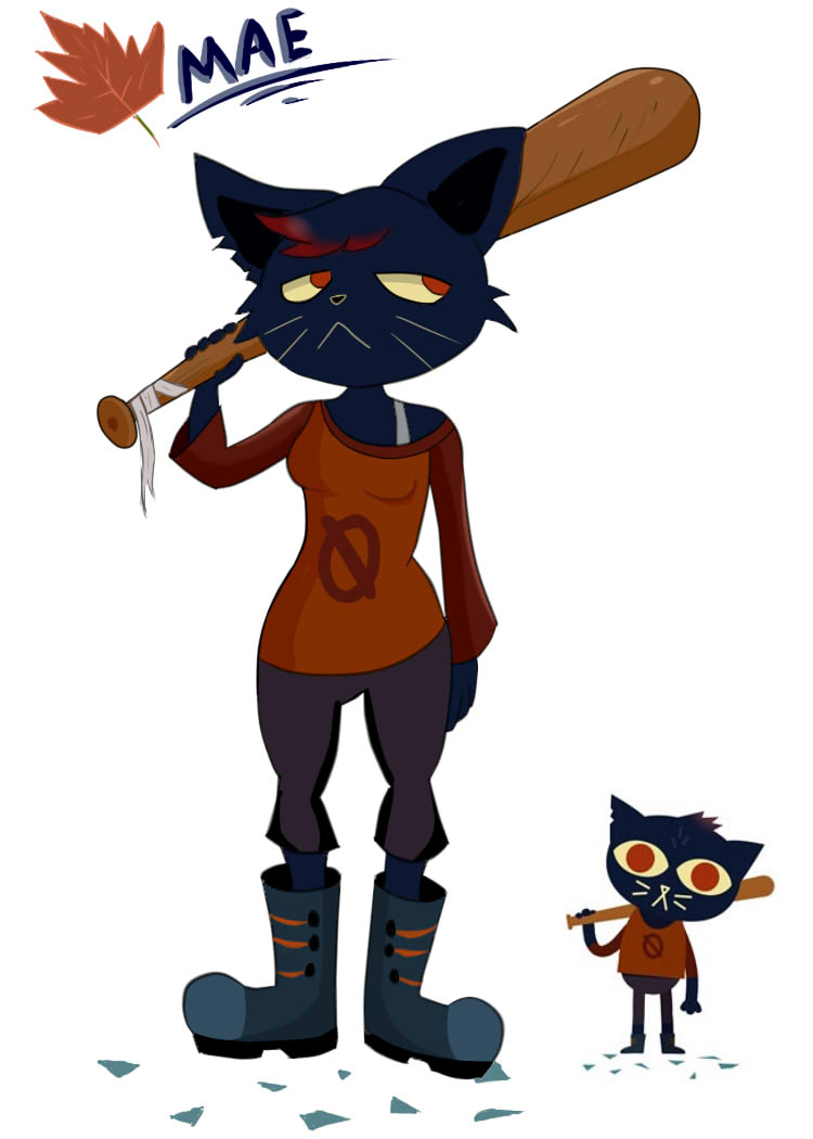 Mae Borowski Night In The Woods by Chiburiatsu on DeviantArt