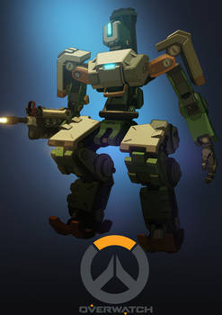 Overwatch Bastion Fanart