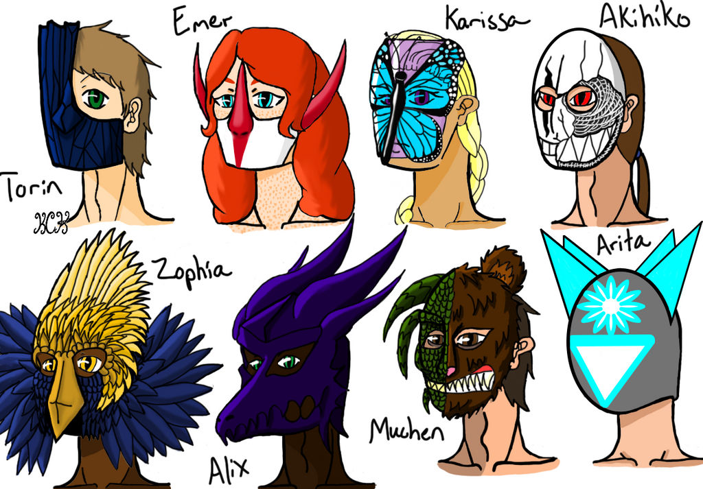 Masked Maestros by Kittycatkyla23 on DeviantArt Masked Maestros by Kittycatkyla23 on DeviantArt