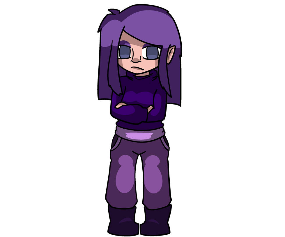 Duolingo Goth Girl by PenelopeIsBored on DeviantArt
