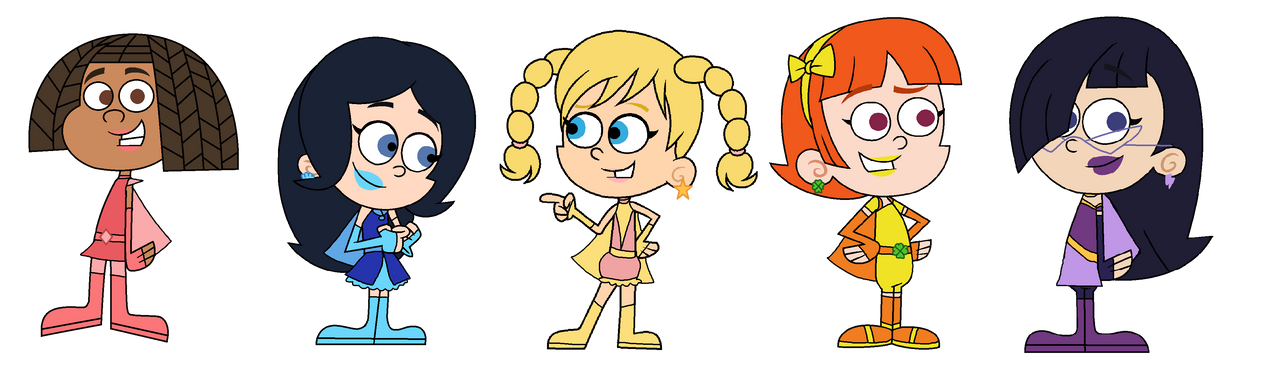Cindy s friends in guardian form fop style by HelloCindyfan on DeviantArt