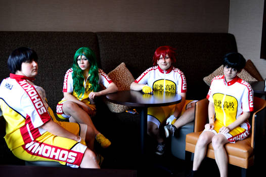 Yowamushi Pedal  Cosplay Group Shot 3