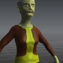 3d zombie granny